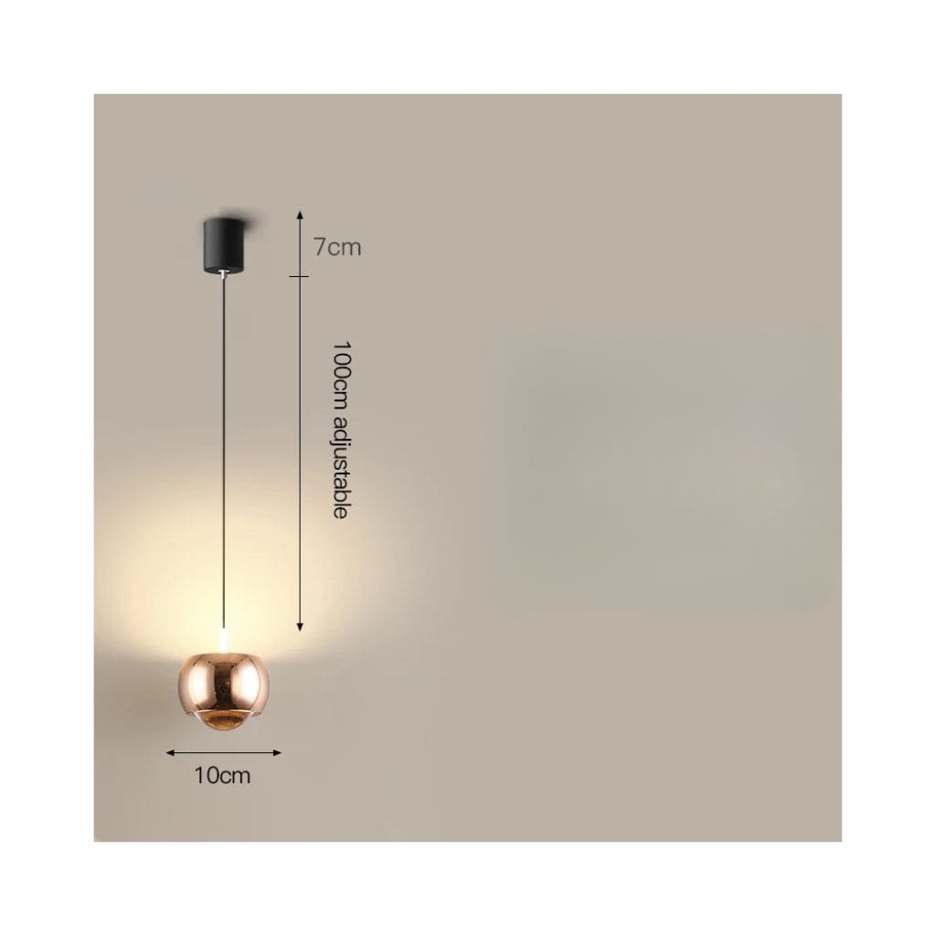 Nordic LED hanging lamp