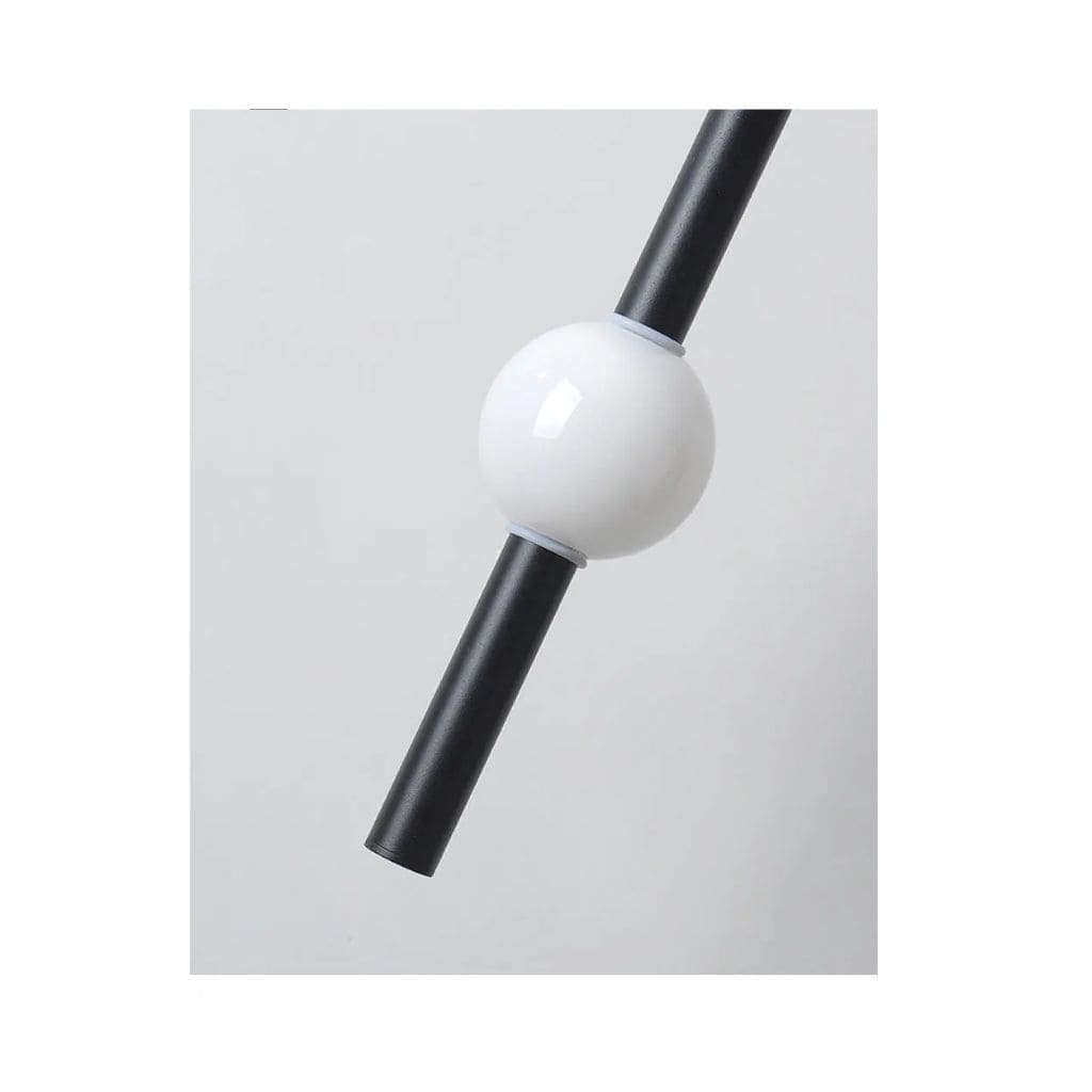 Nordic LED black hanging lamp