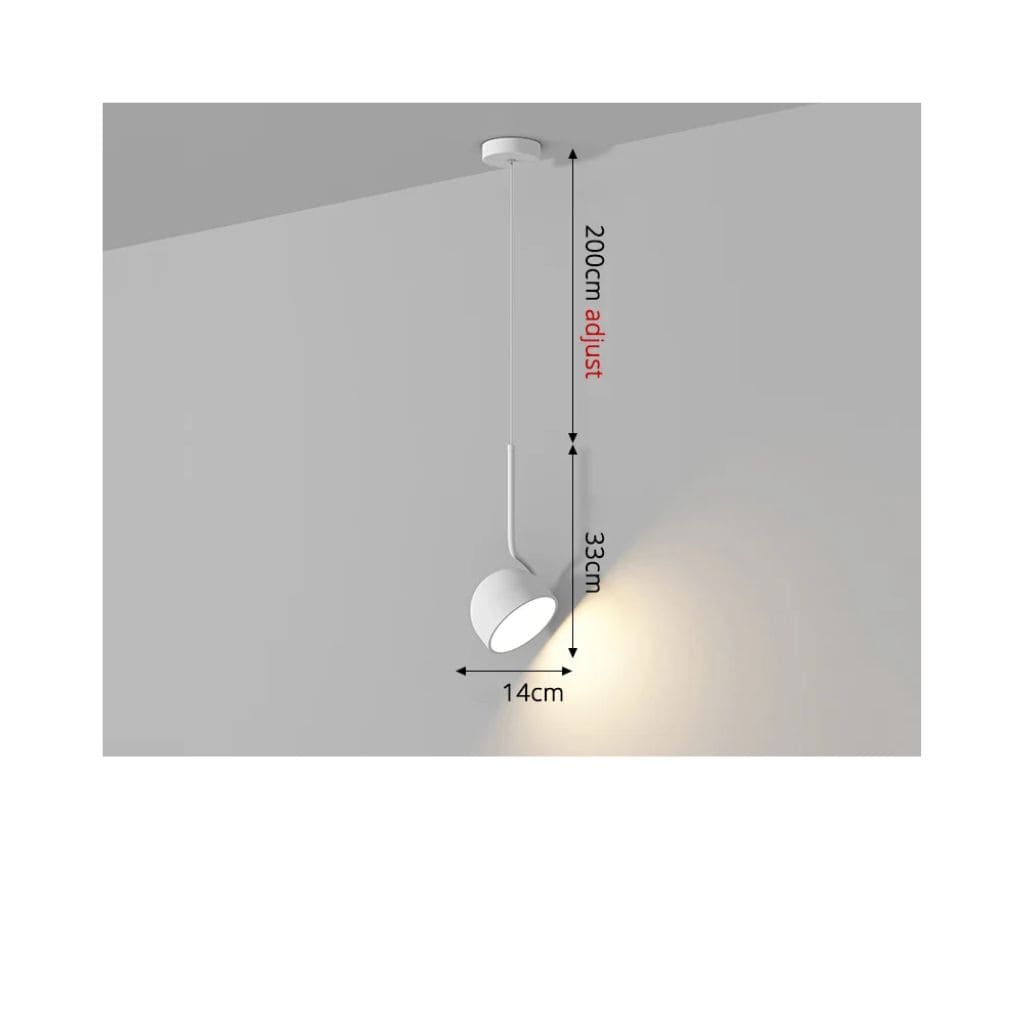 Modern hanging lamp loft