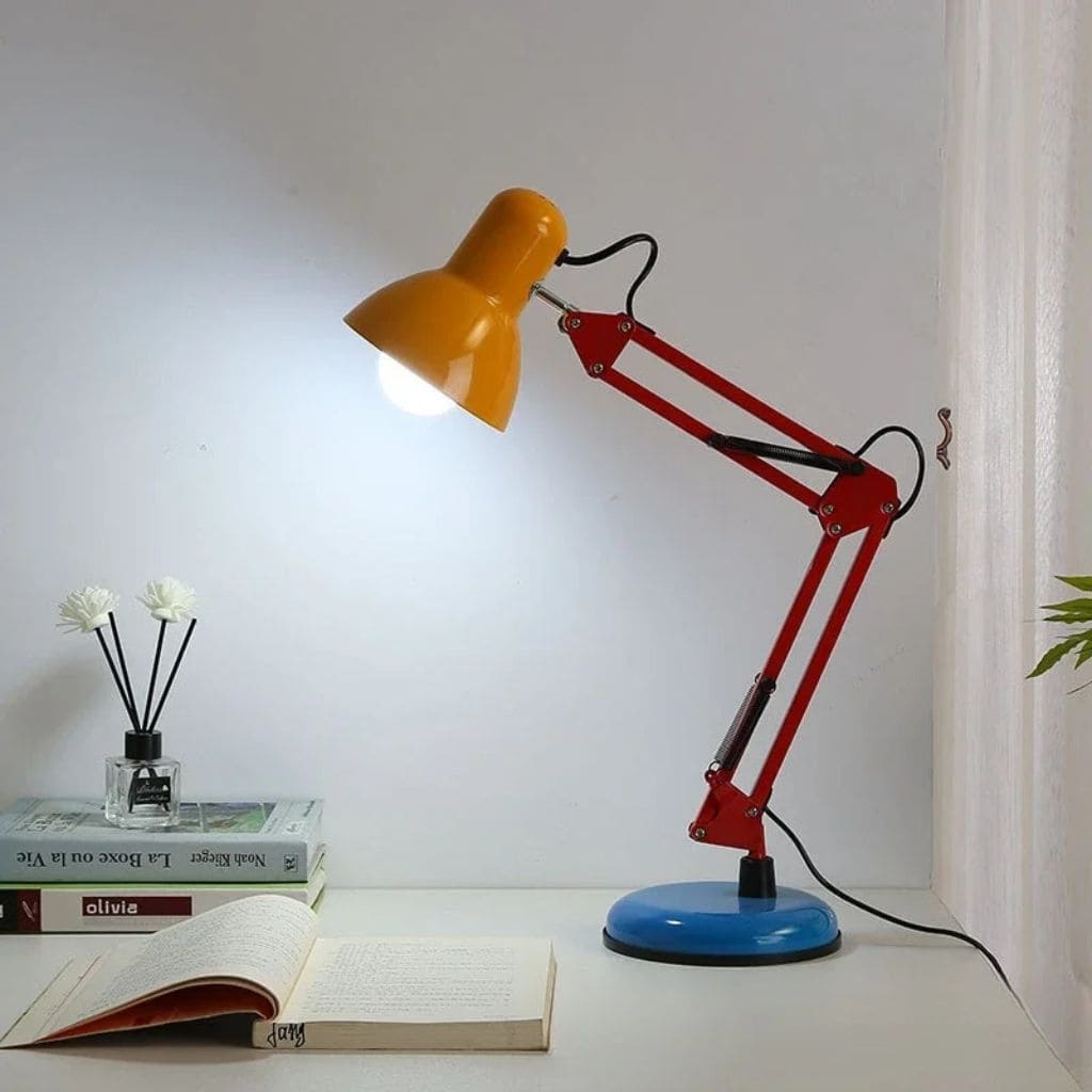 LED colorful metal reading lamp