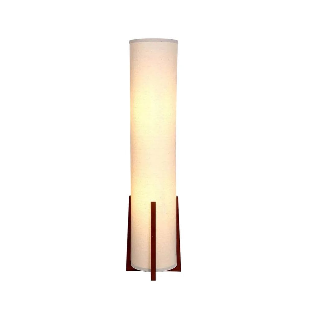 Japanese fabric floor lamp
