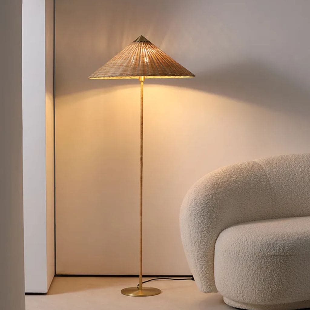 LED Nordic Wabi Sabi floor lamp