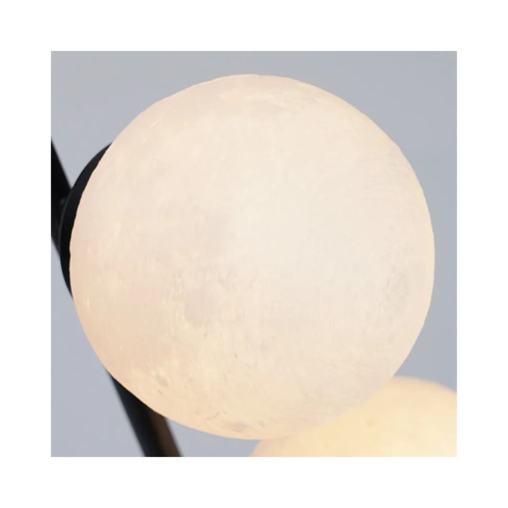Modern lunar floor lamp