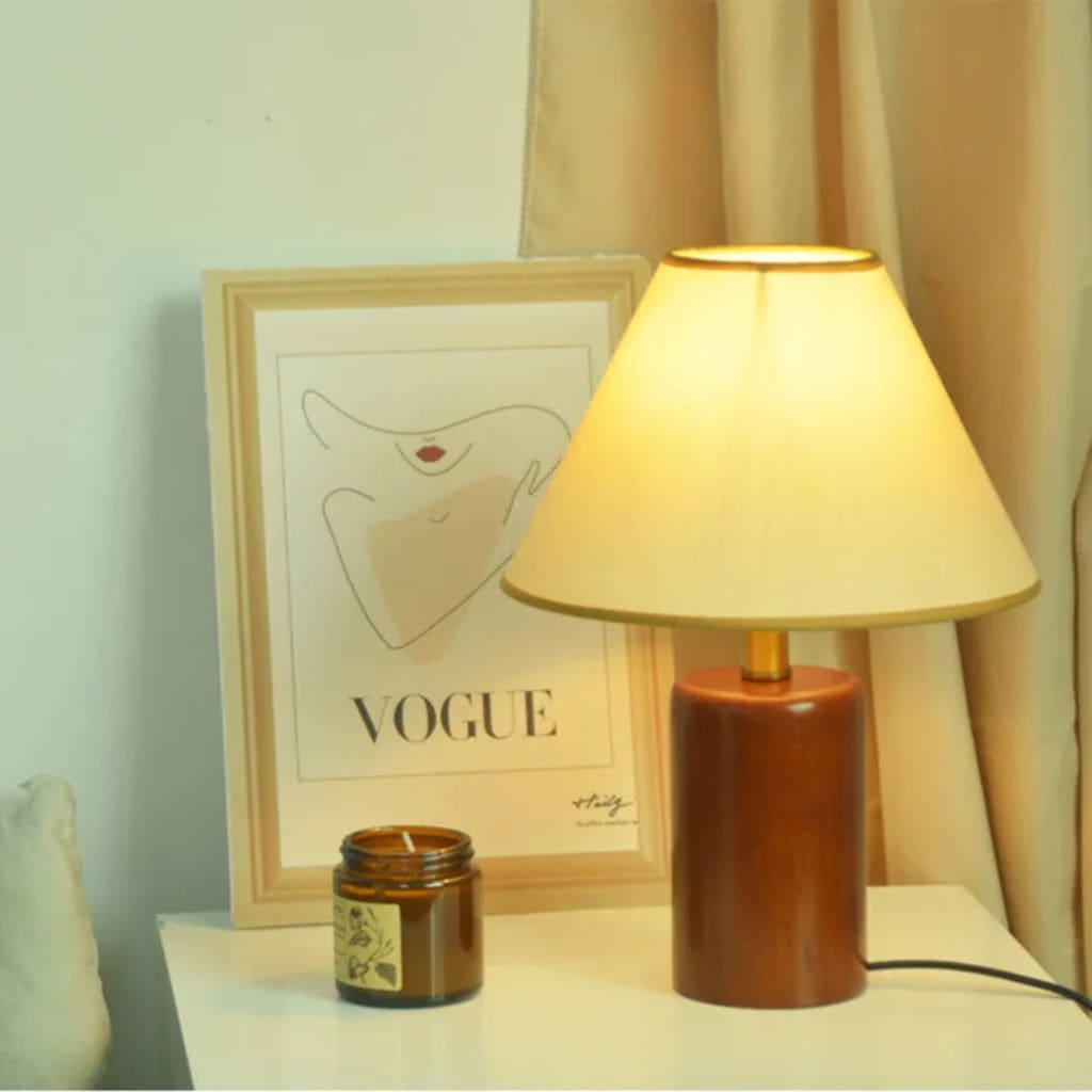 Retro Korean table lamp
