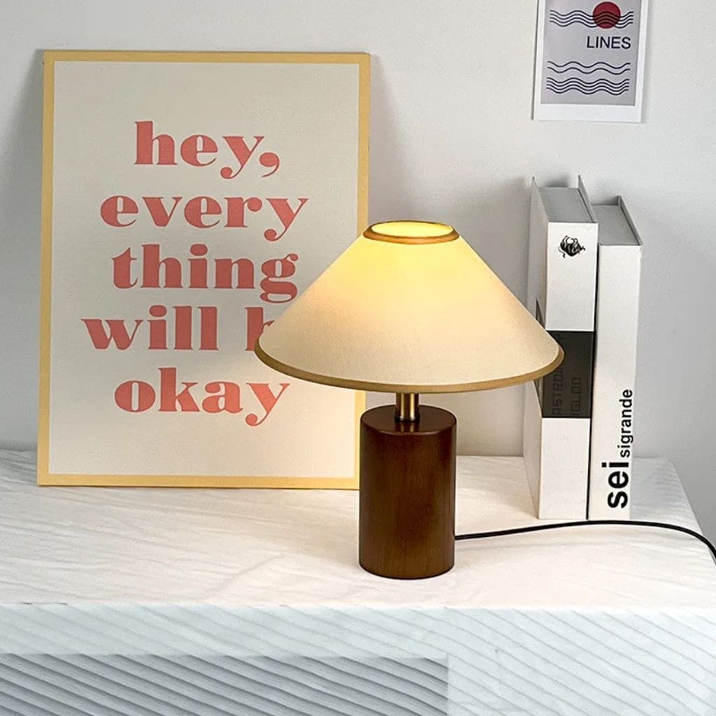 Retro Korean table lamp