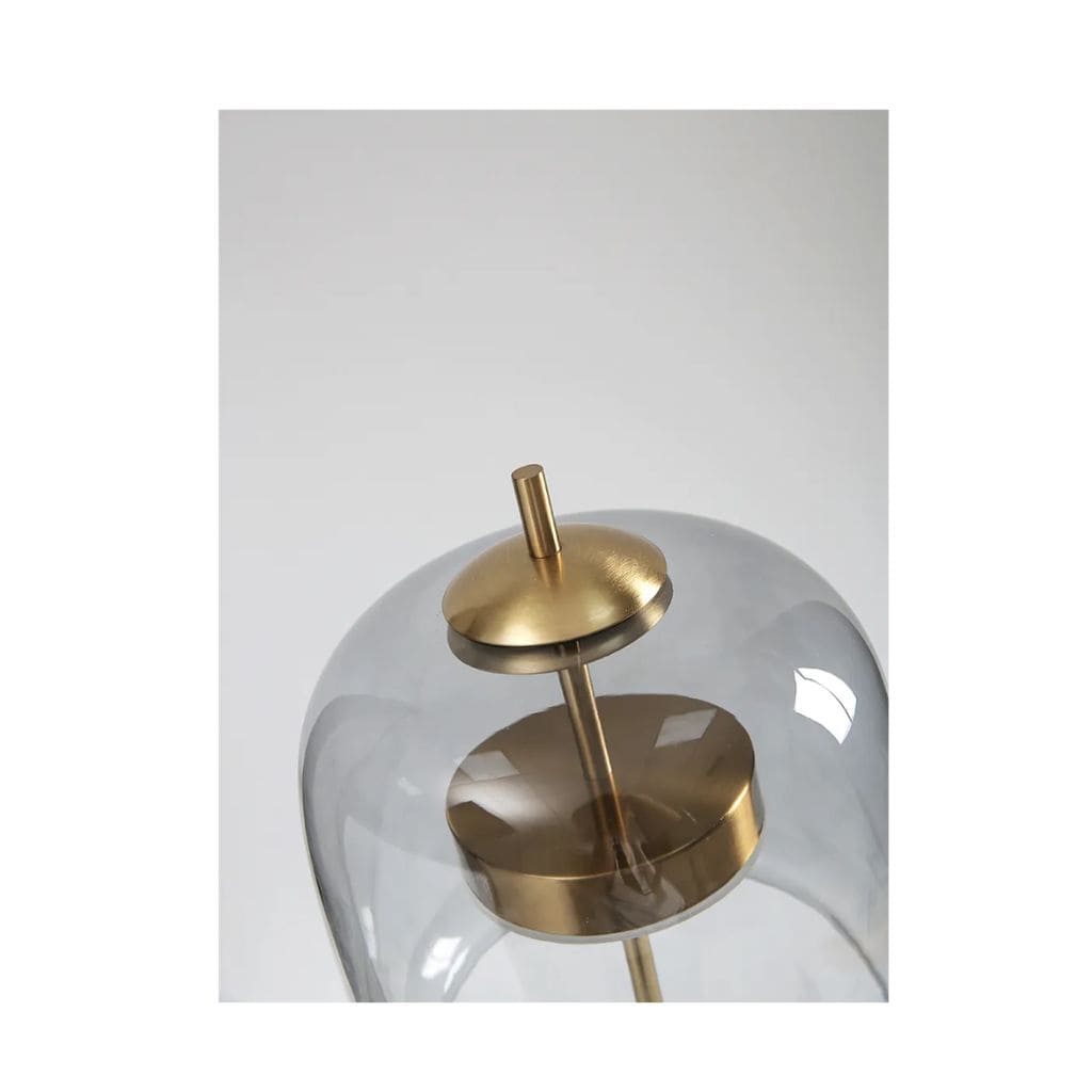 LED table lamp in modern glass