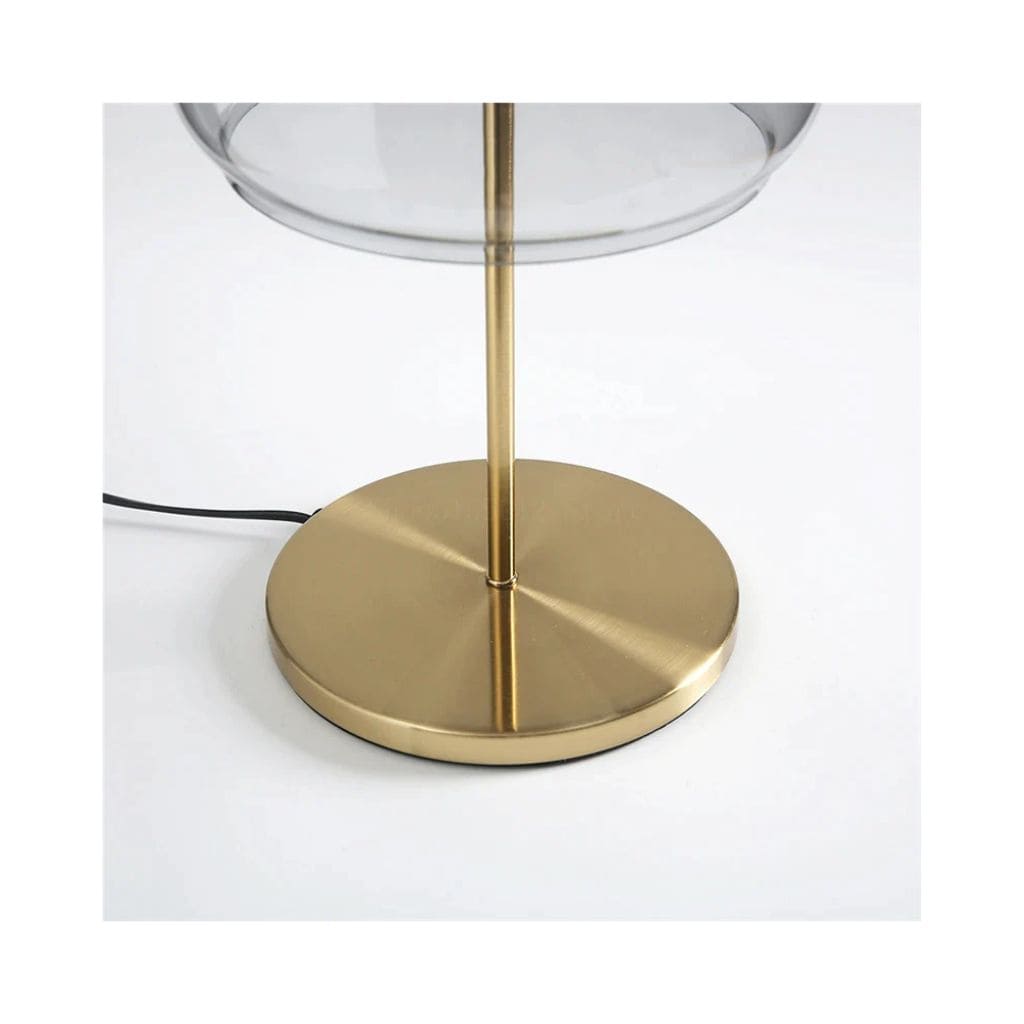 LED table lamp in modern glass