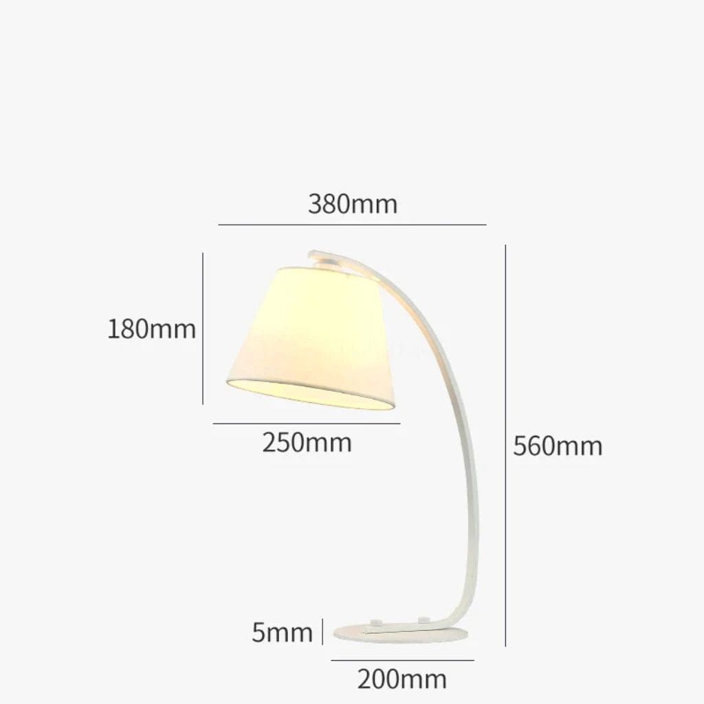 Modern and simple table lamp