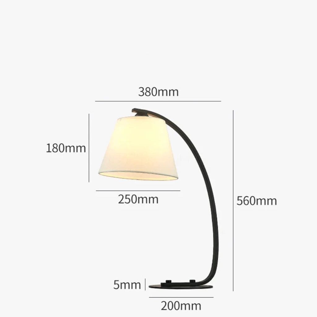 Modern and simple table lamp