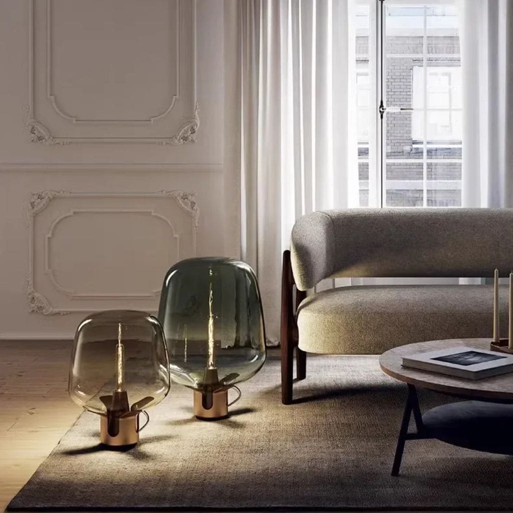 Nordic luxury foot lamp