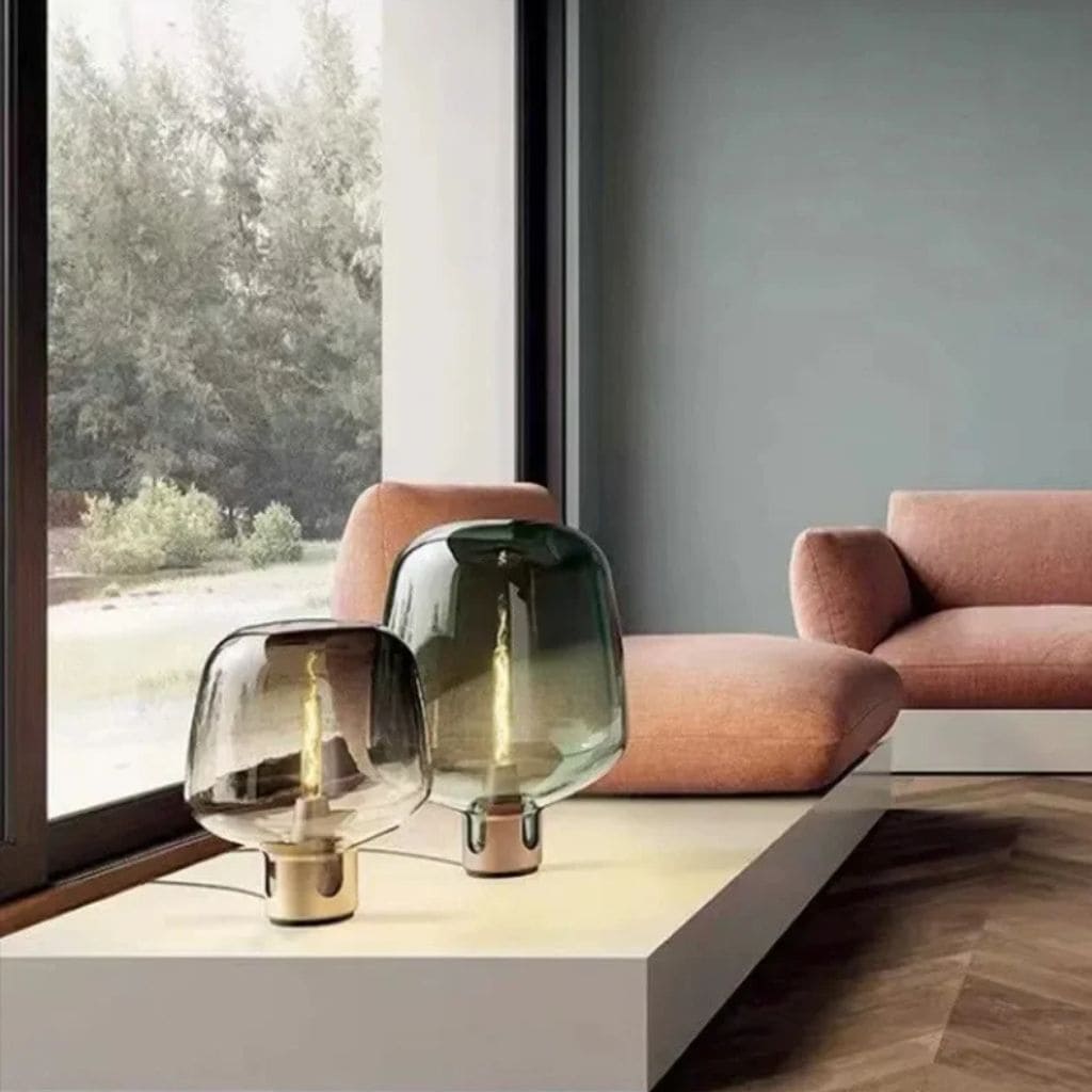 Nordic luxury foot lamp
