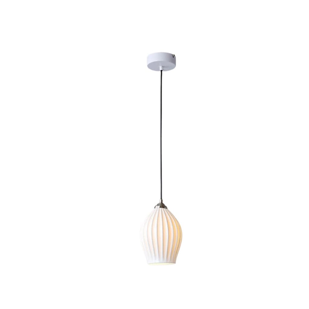 LED ceramic LED luminaire suspension with a post-modern northern design