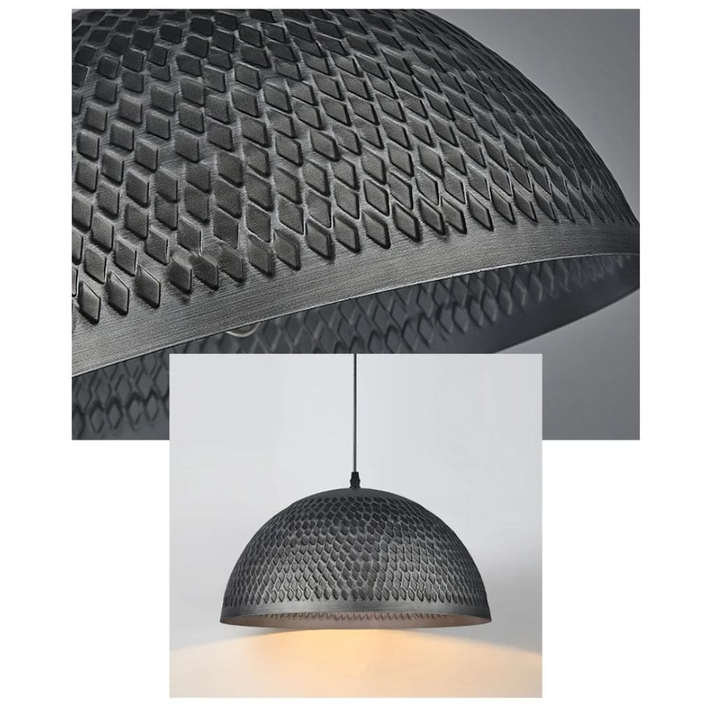 Retro Industrial Gray American Suspended Light