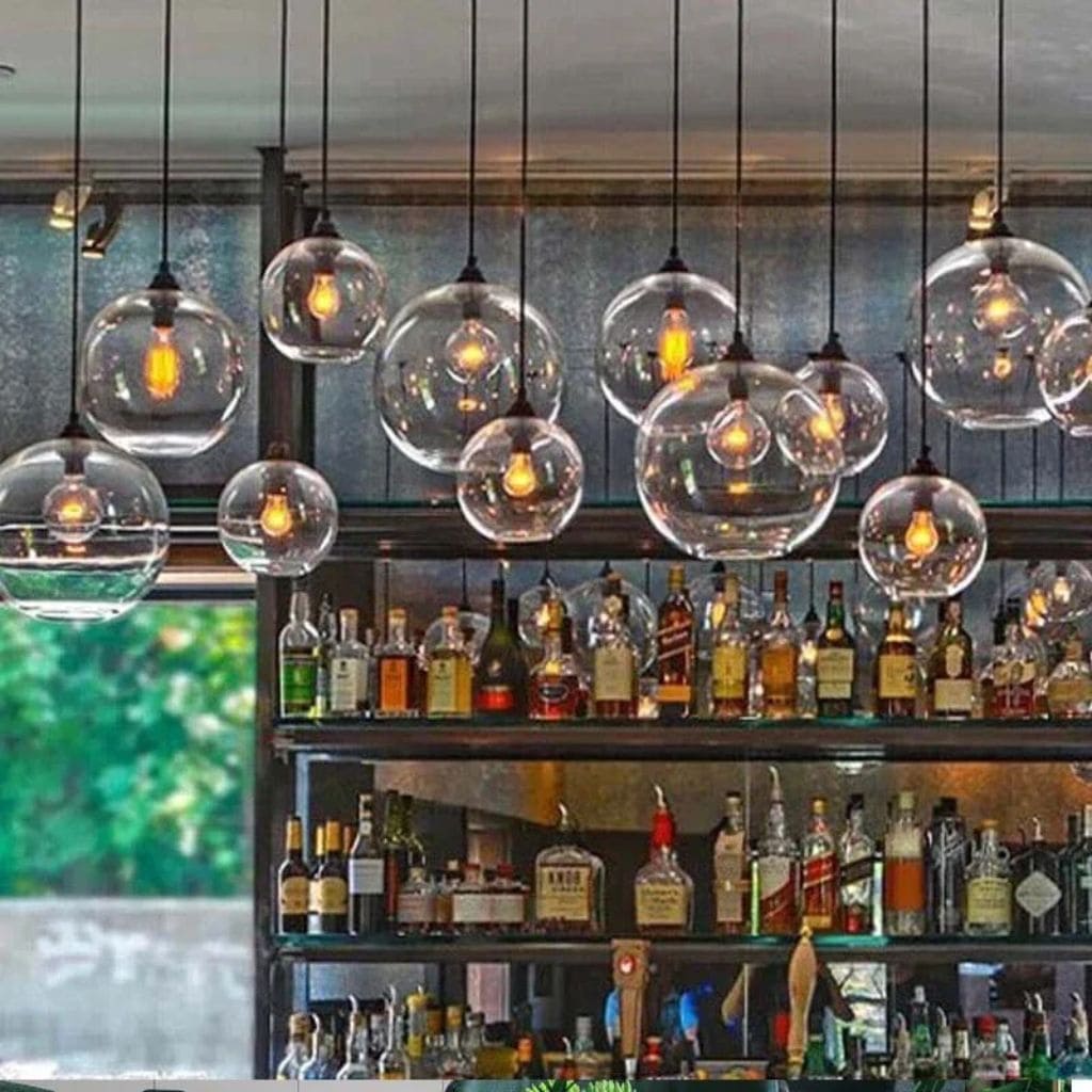 Vintage northern hanging light