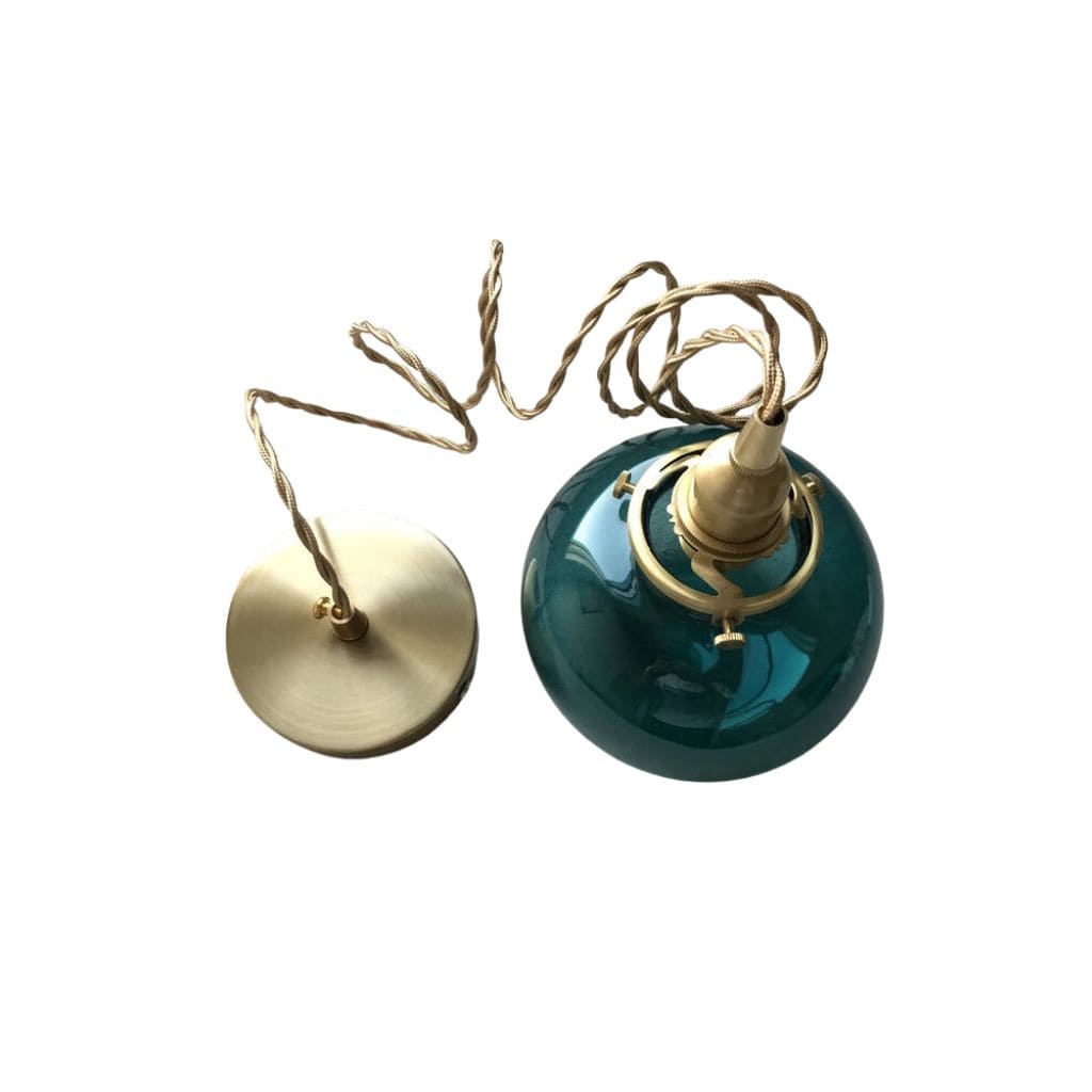 Nordic glass hanging light