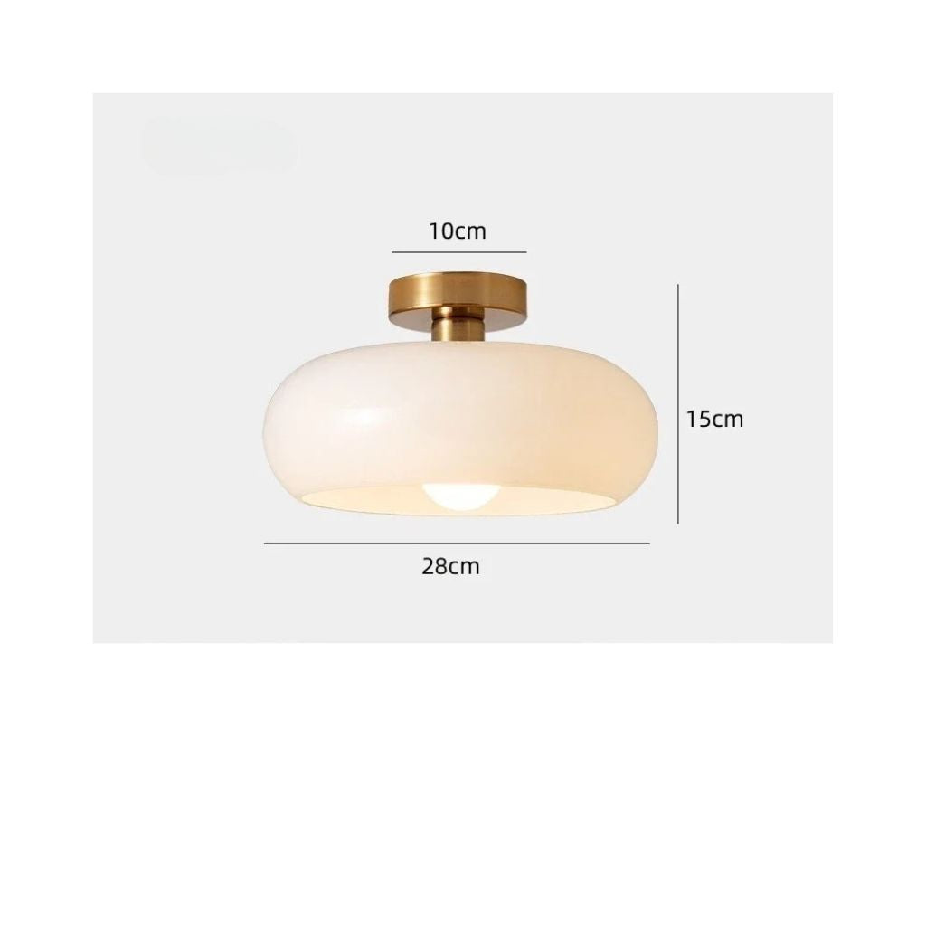 Nik Medieval Glass Light Fixture