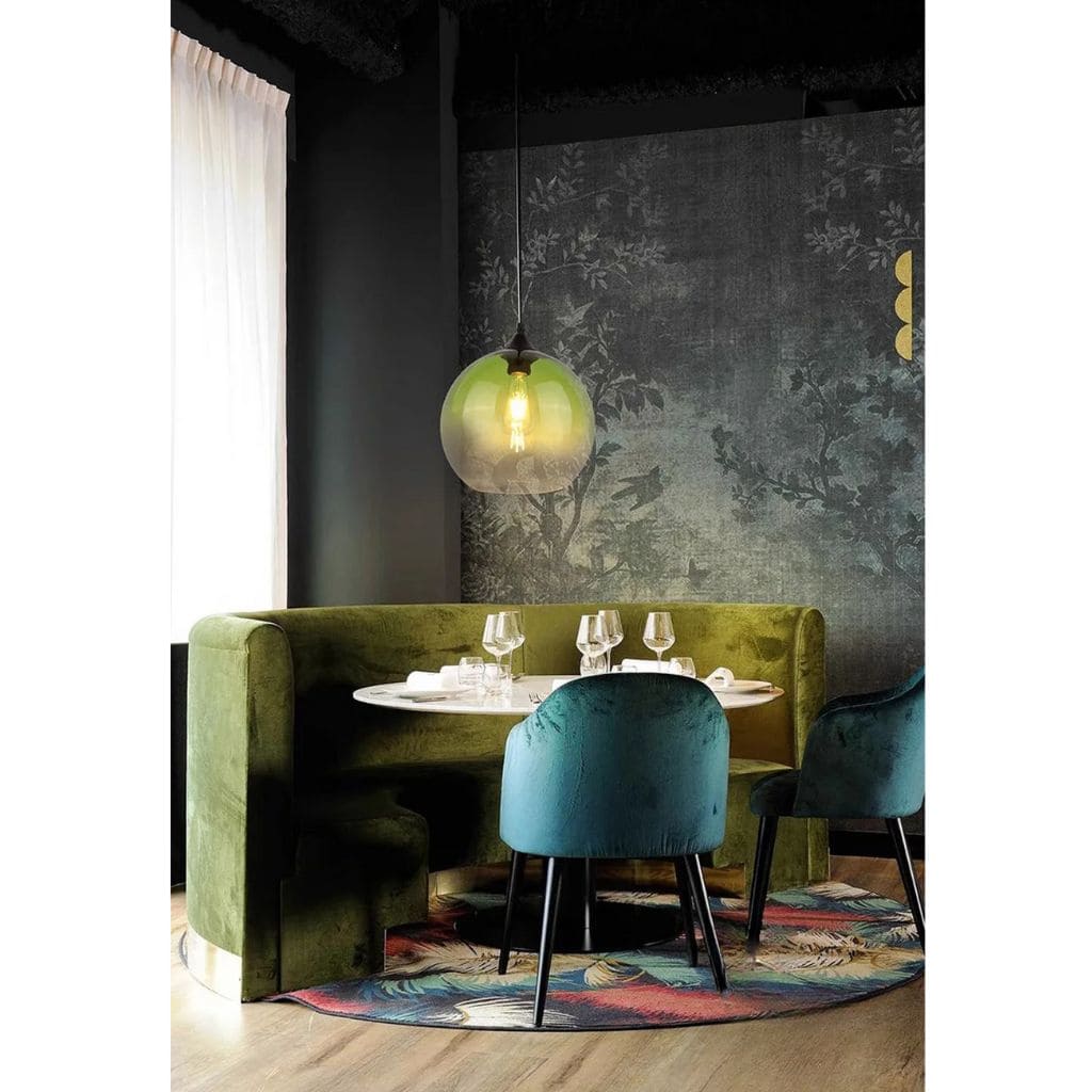 Modern glass hanging lights