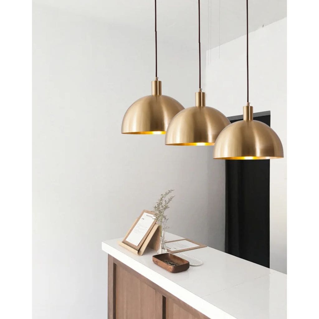Chandelier will have copper