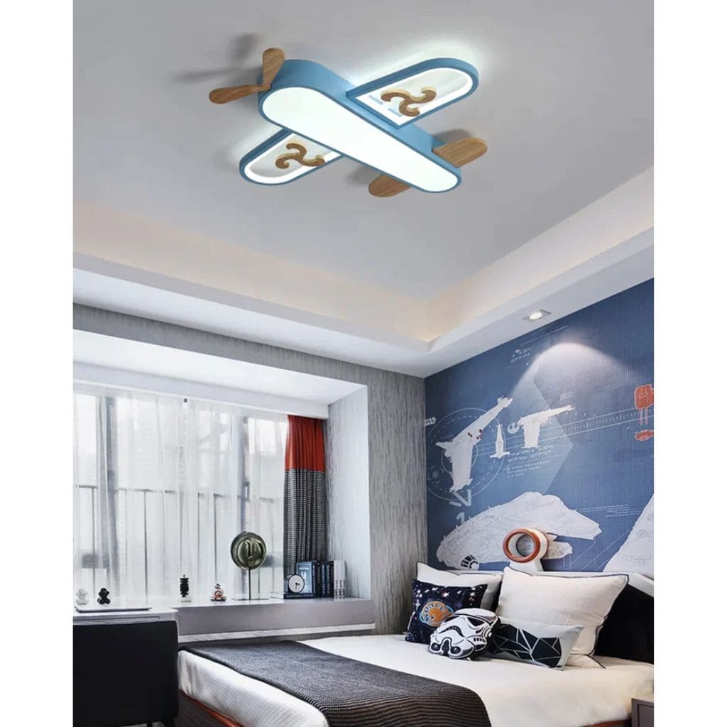 Children's aircraft chandelier