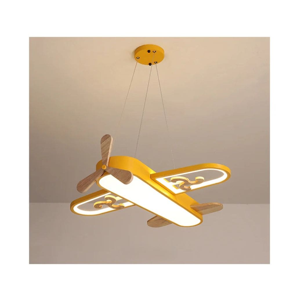 Children's aircraft chandelier