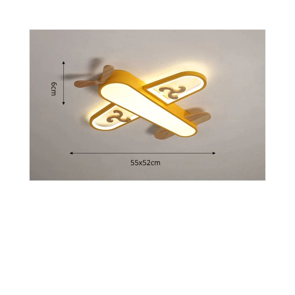 Children's aircraft chandelier