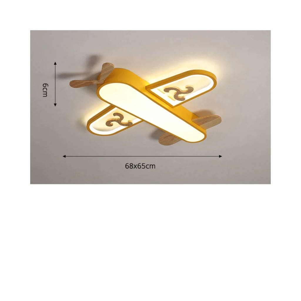 Children's aircraft chandelier