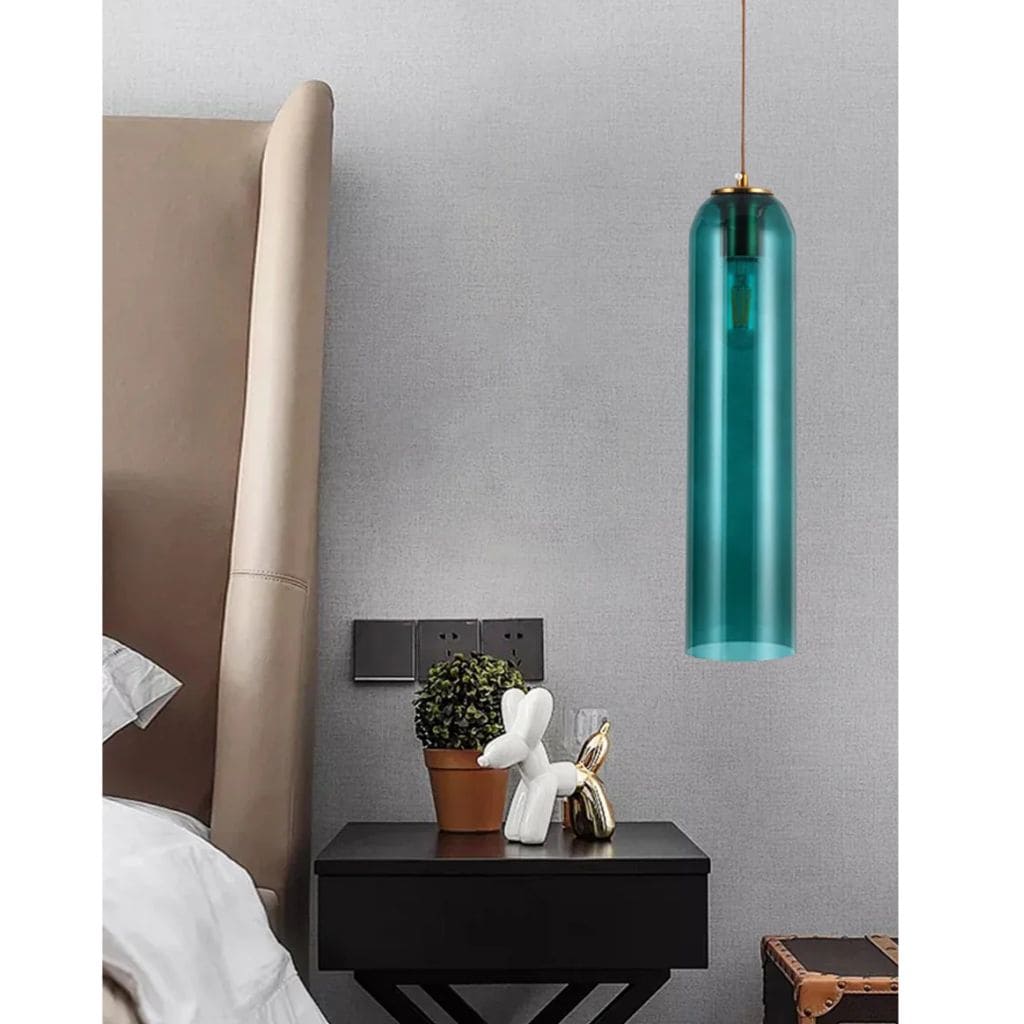 Contemporary glass chandelier