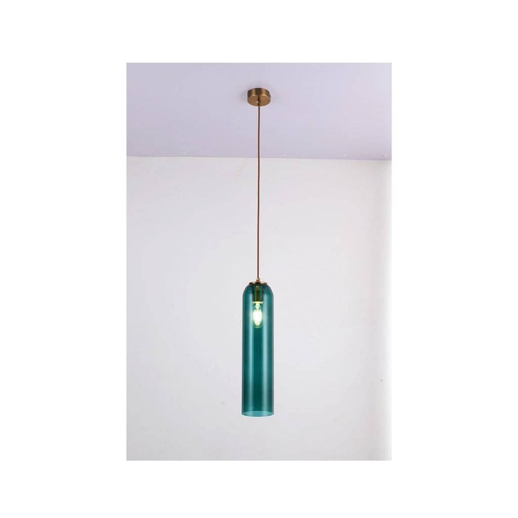 Contemporary glass chandelier