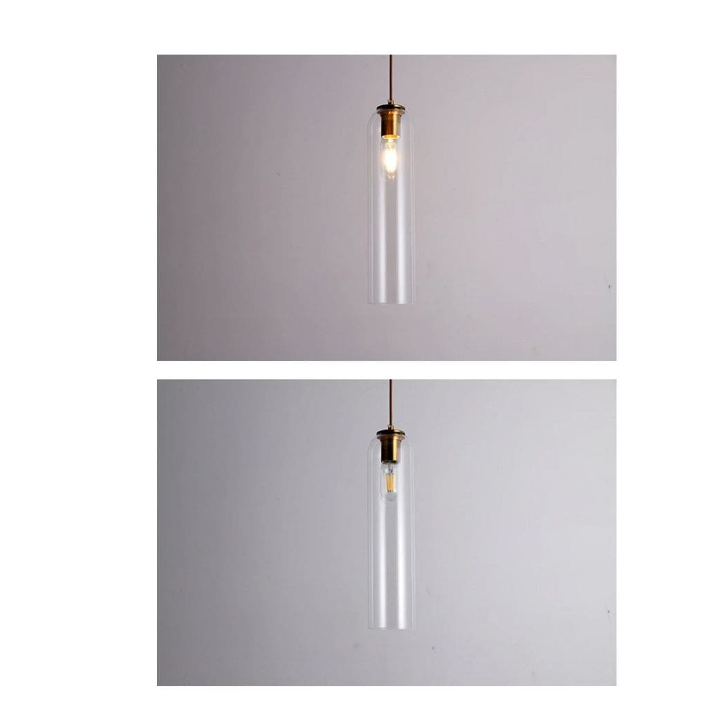 Contemporary glass chandelier