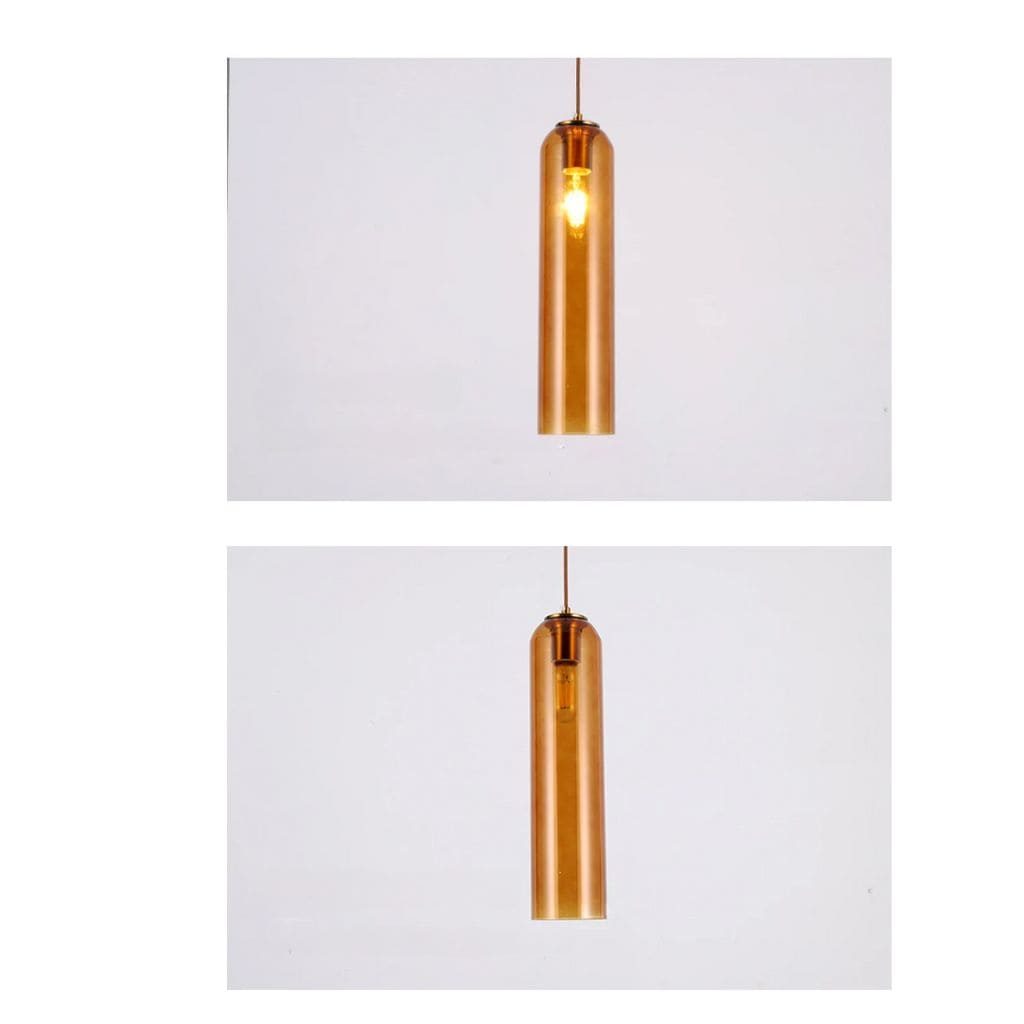 Contemporary glass chandelier