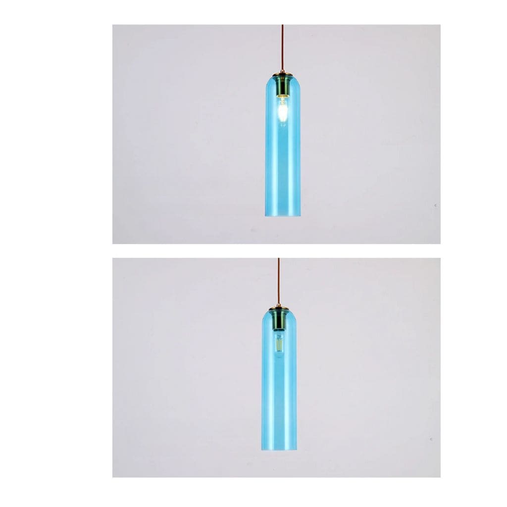 Contemporary glass chandelier
