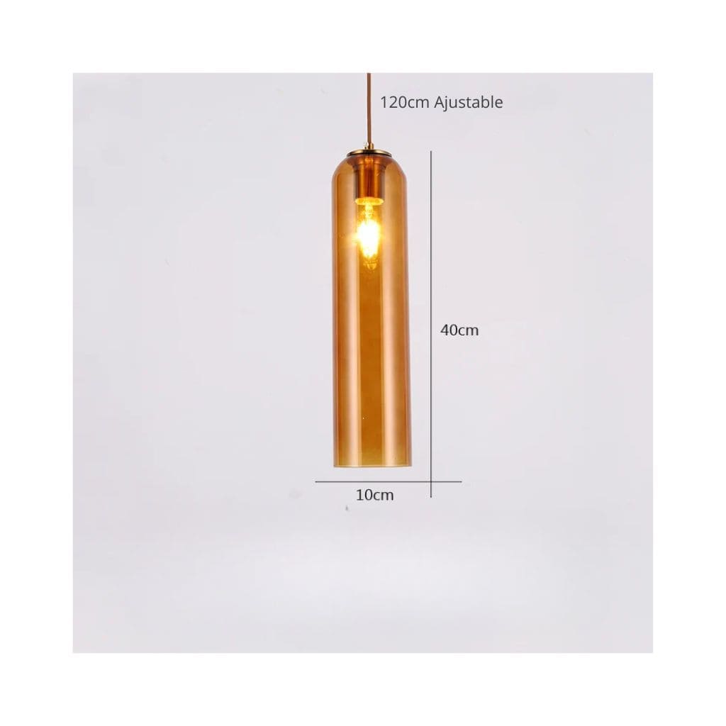 Contemporary glass chandelier