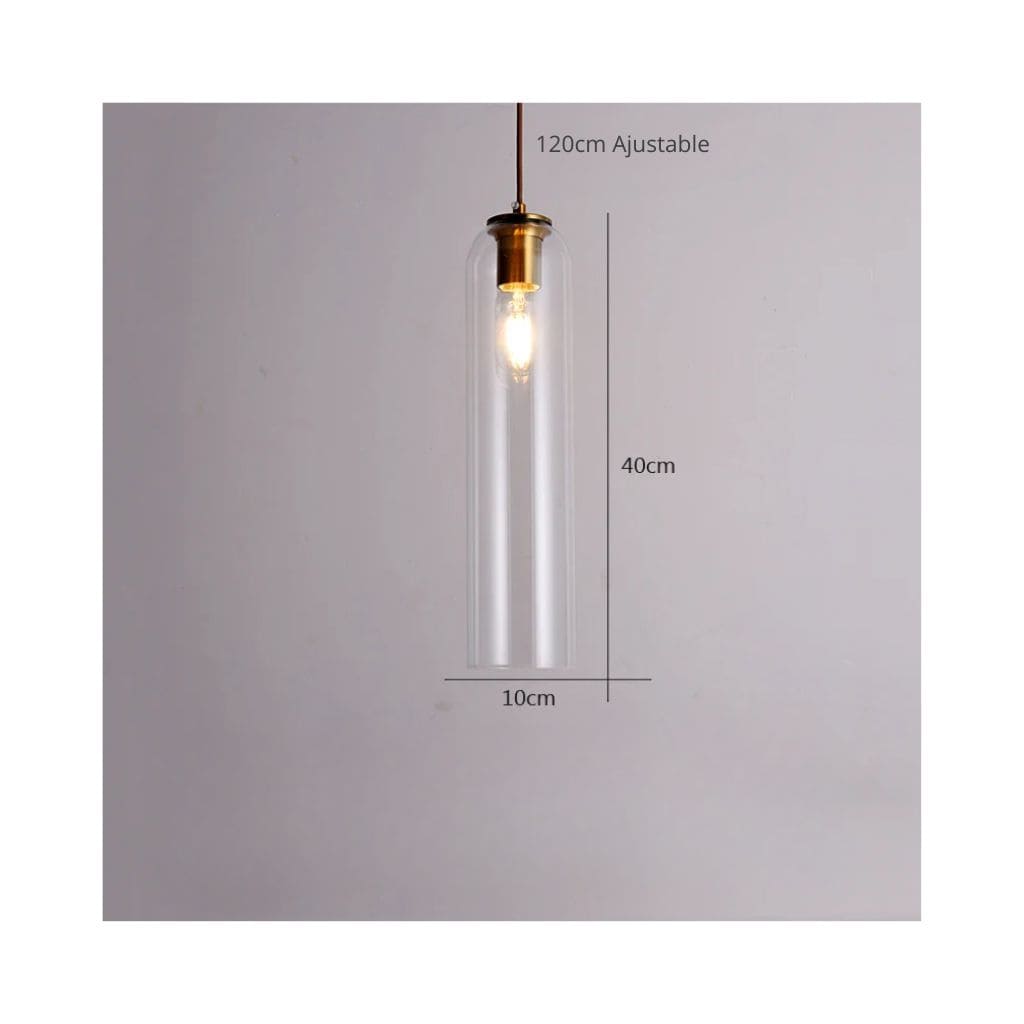 Contemporary glass chandelier