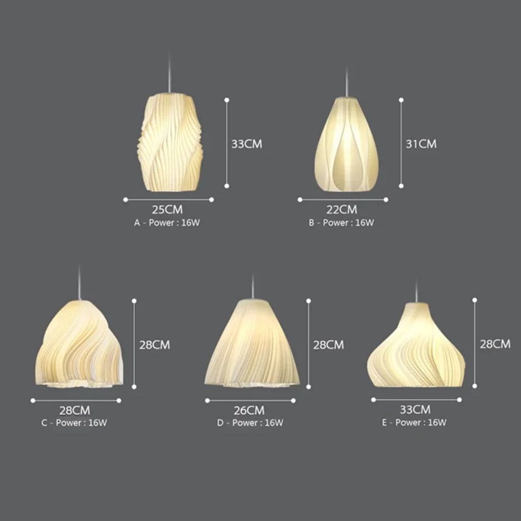 Nordic 3D creative chandelier