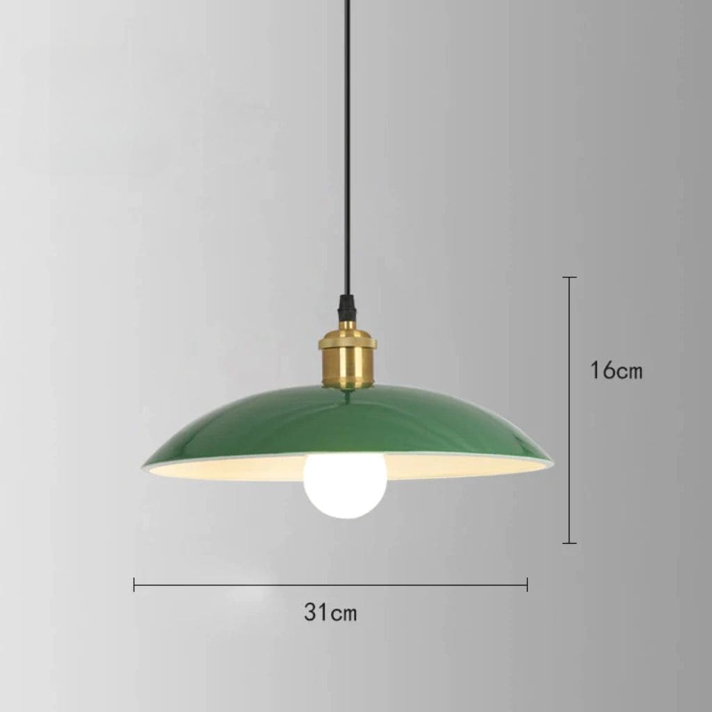 Vintage American industrial chandelier
