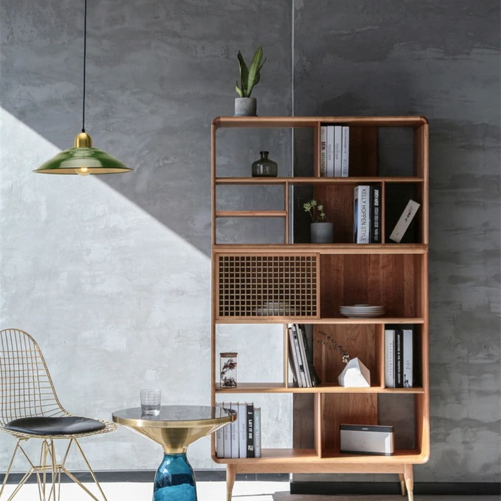 Vintage American industrial chandelier