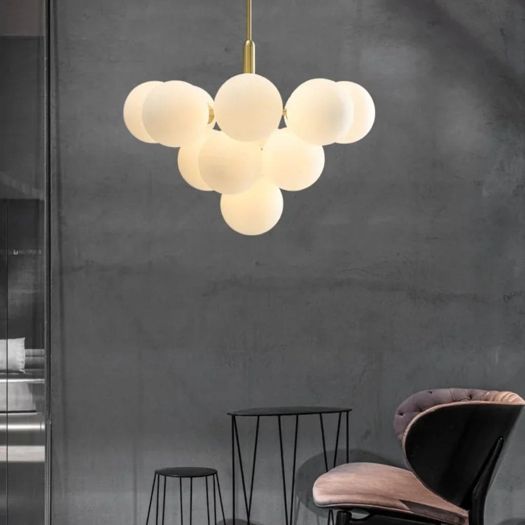 Nordic chandelier glass balls