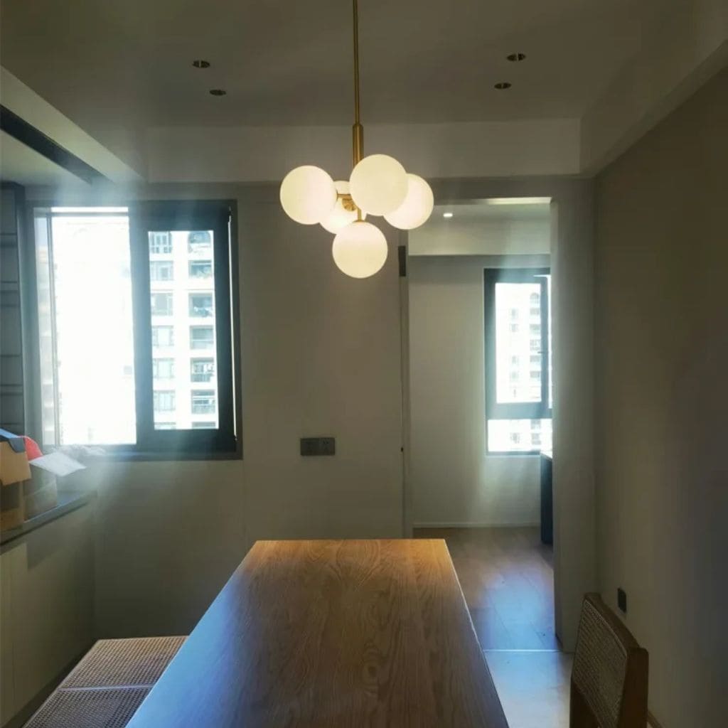Nordic chandelier glass balls
