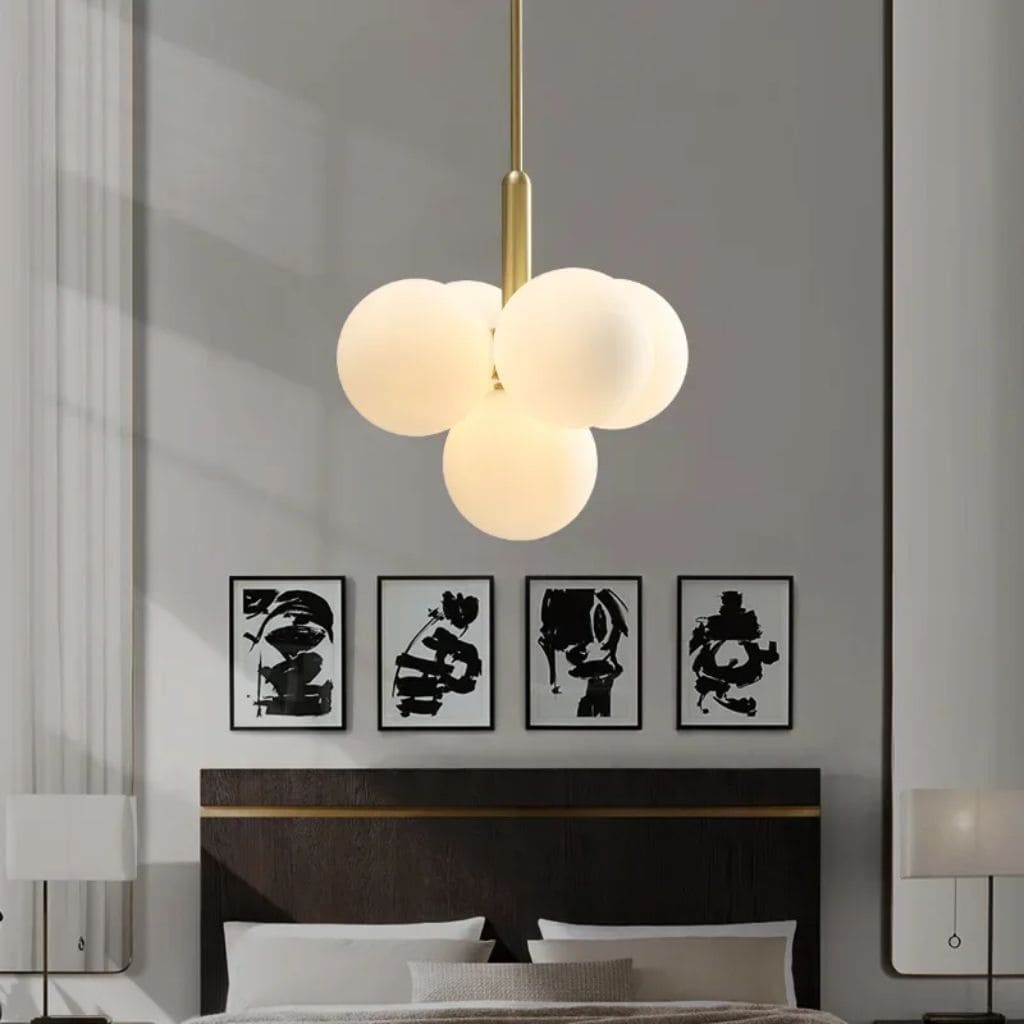 Nordic chandelier glass balls