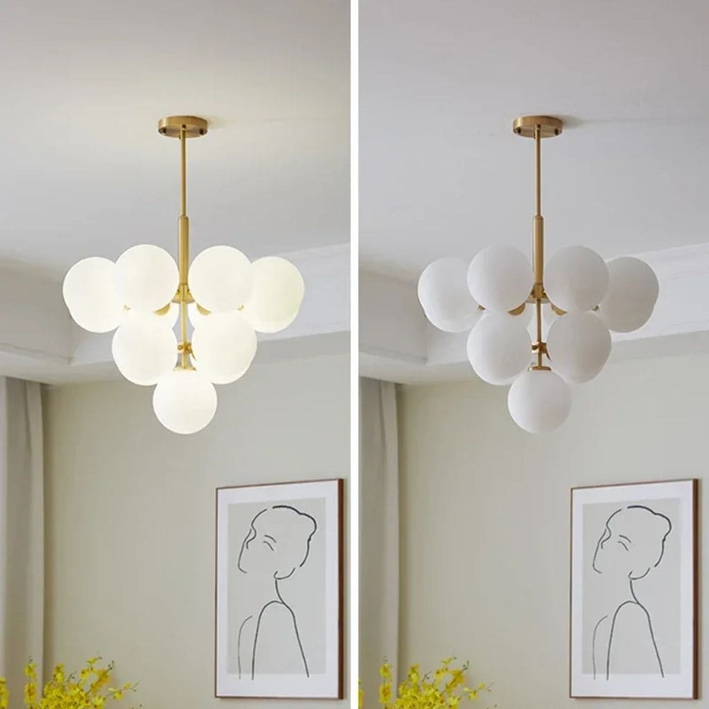 Nordic chandelier glass balls