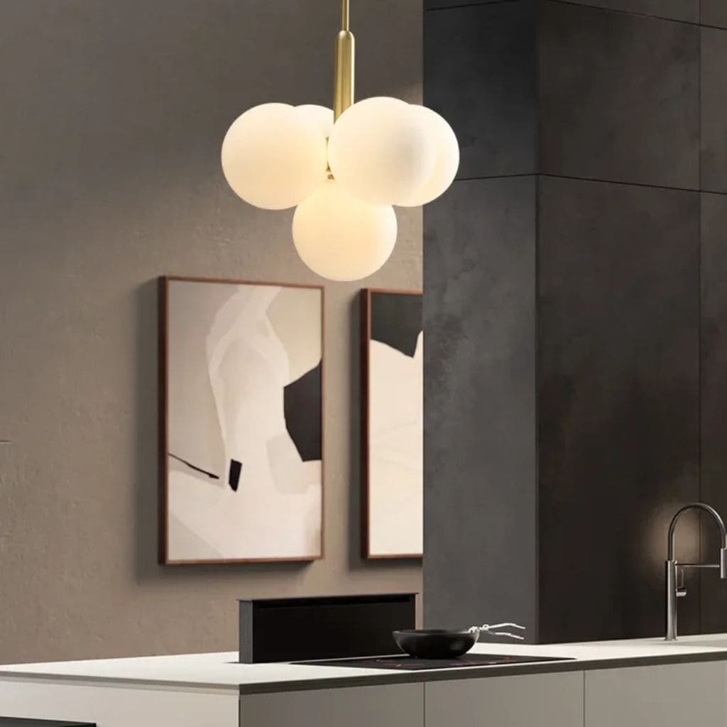 Nordic chandelier glass balls