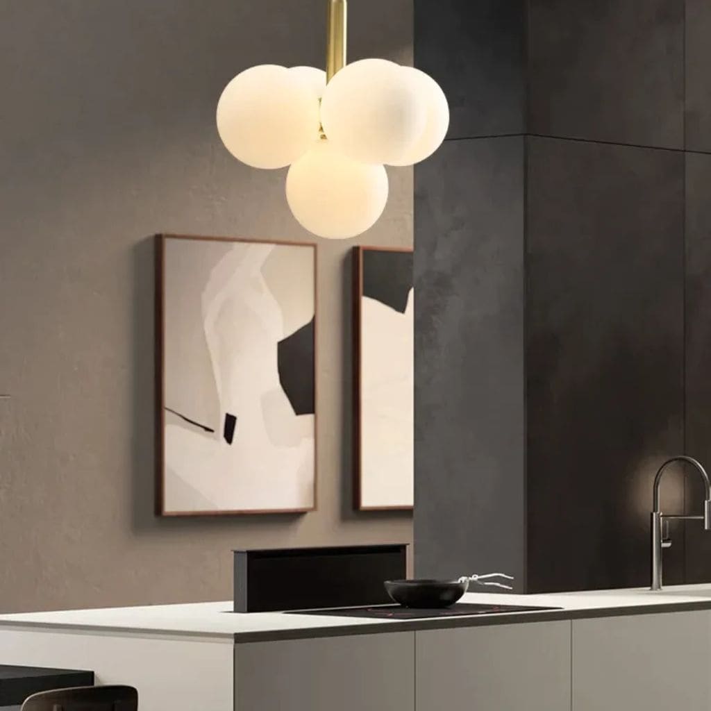 Nordic chandelier glass balls