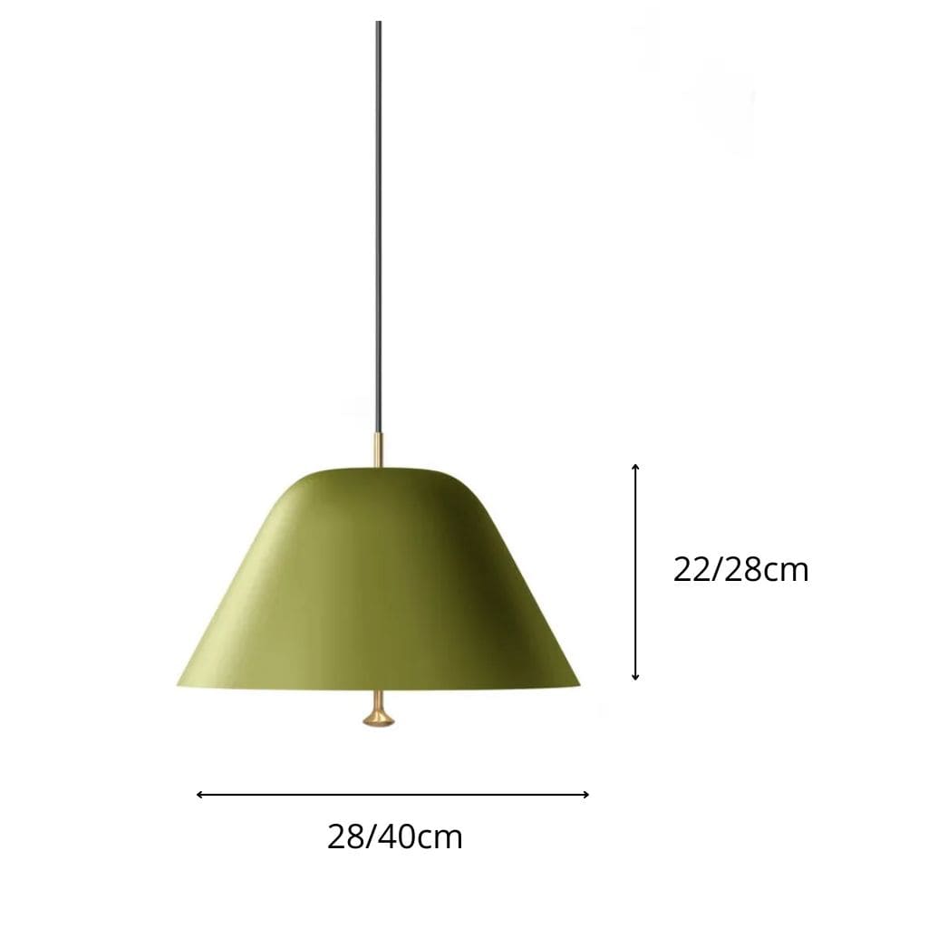Vintage Danish retro chandelier