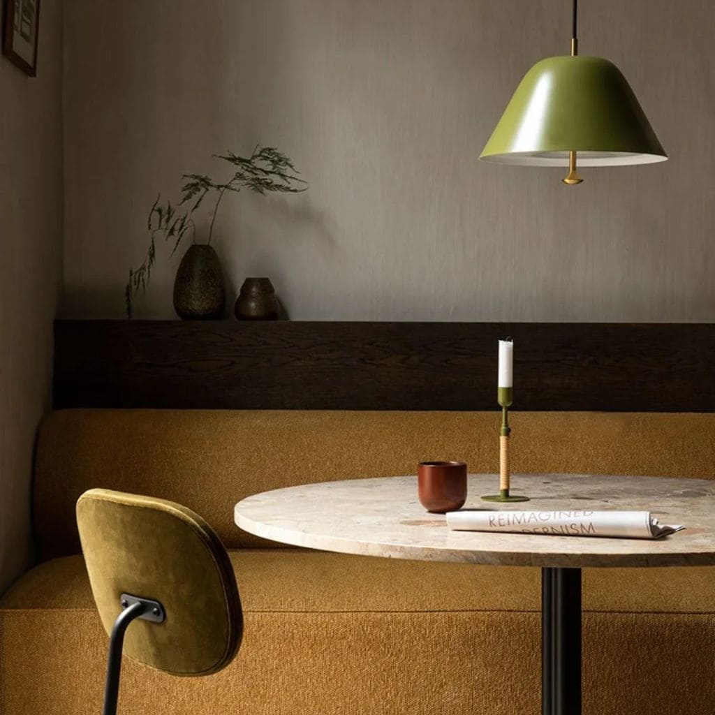 Vintage Danish retro chandelier