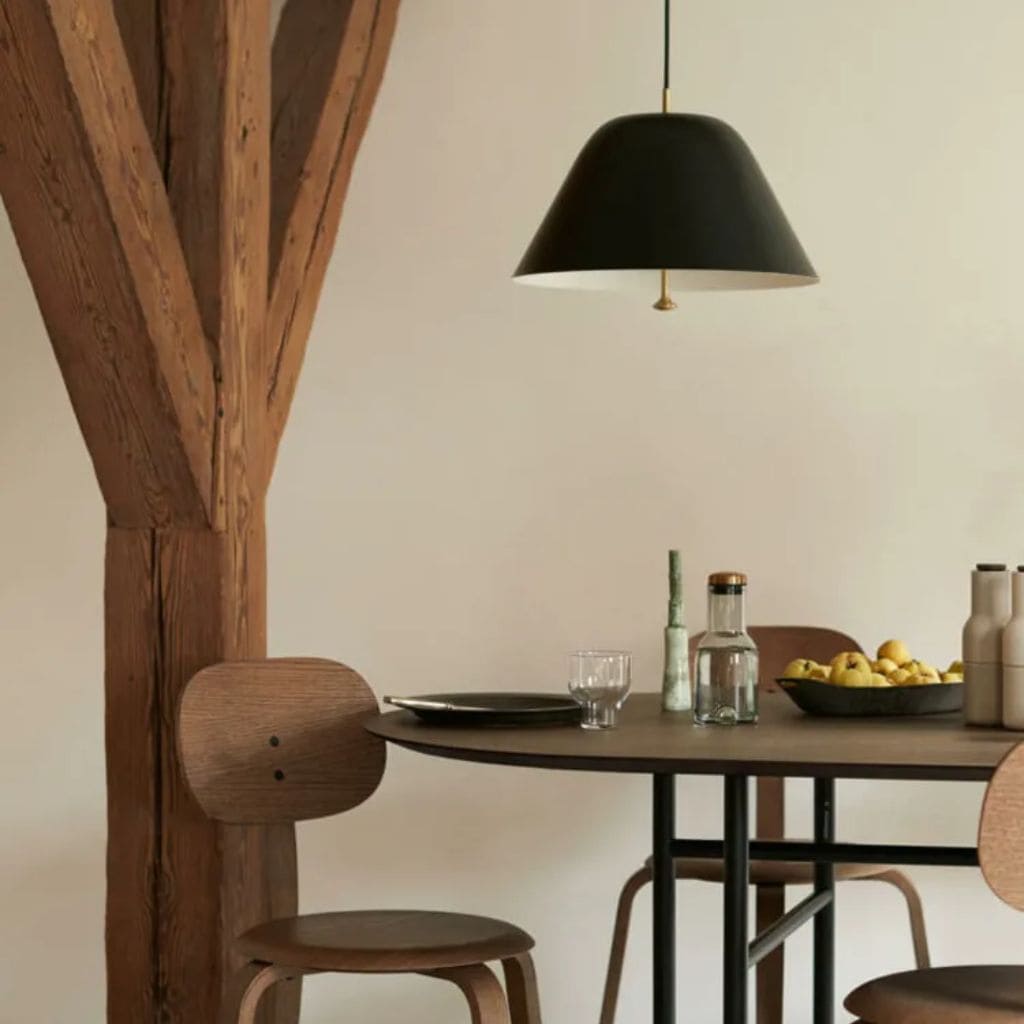 Vintage Danish retro chandelier
