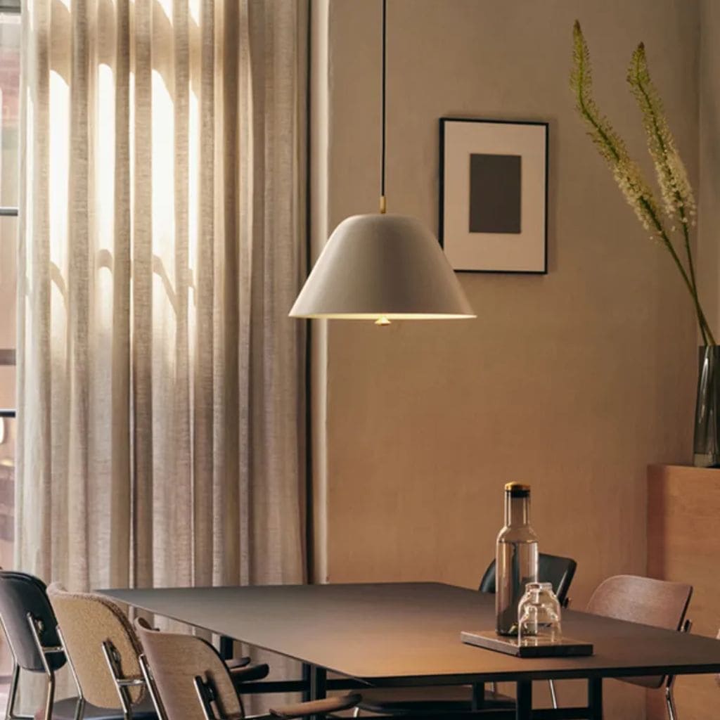 Vintage Danish retro chandelier