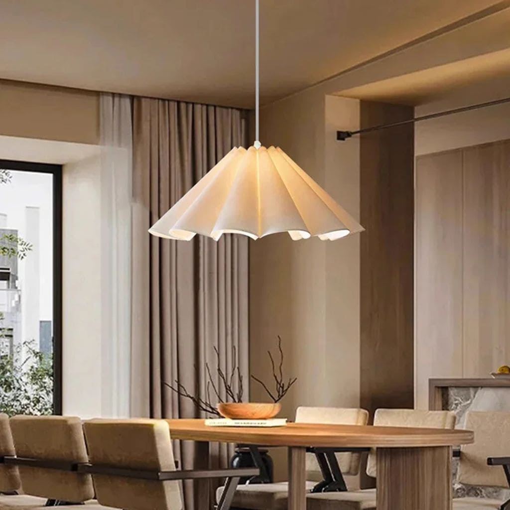 Retro Fabric Chandelier