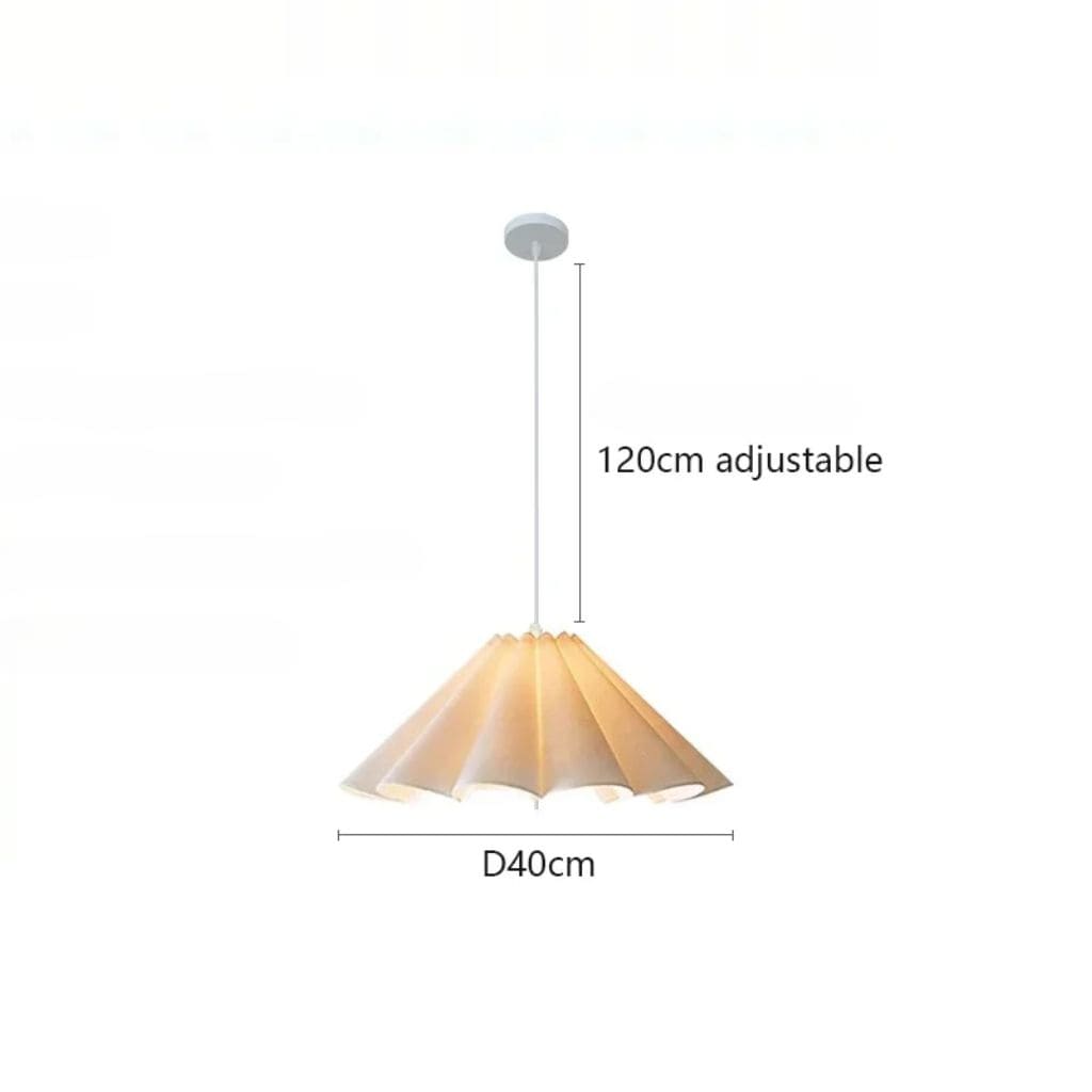 Retro Fabric Chandelier