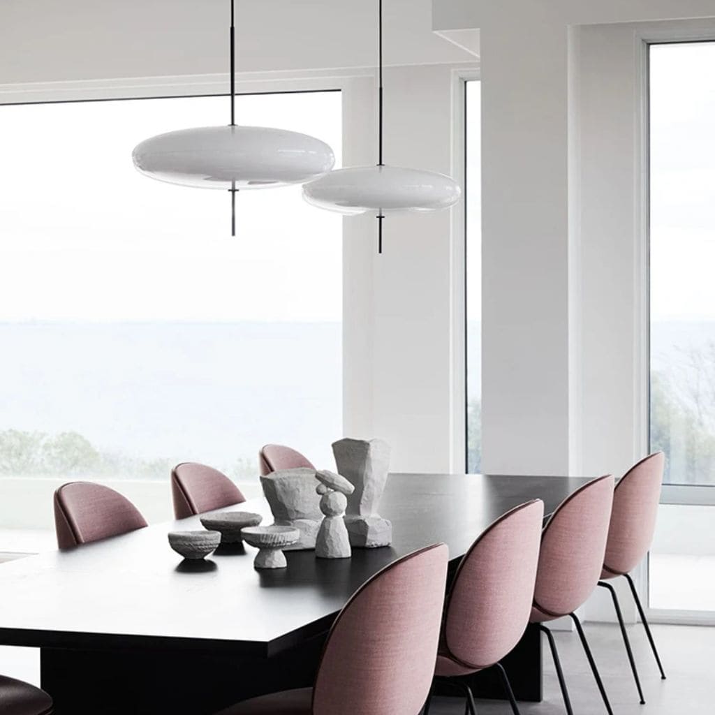 Hanging chandelier UFO LED Italian design