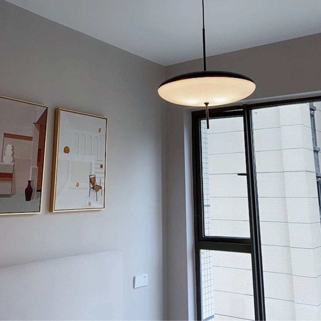 Hanging chandelier UFO LED Italian design